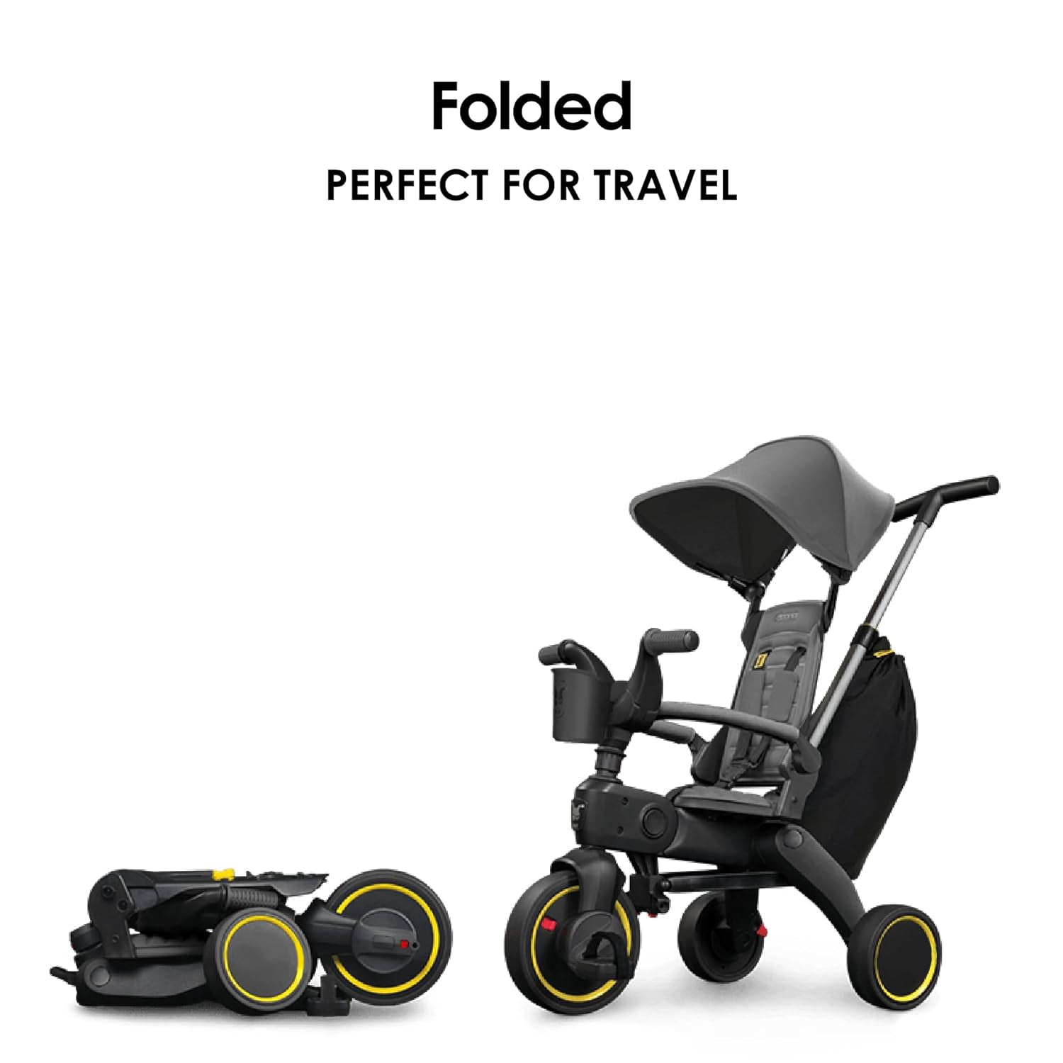 Premium Foldable Kids Tricycle Stroller